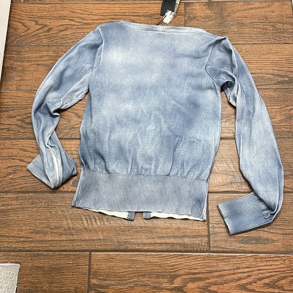 Alpinestars airbrushed cardigan with lady pearl she’ll like buttons - Picture 3 of 10